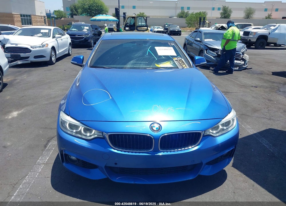 2016 BMW 435I GRAN COUPE VIN: WBA4B1C55GG242449