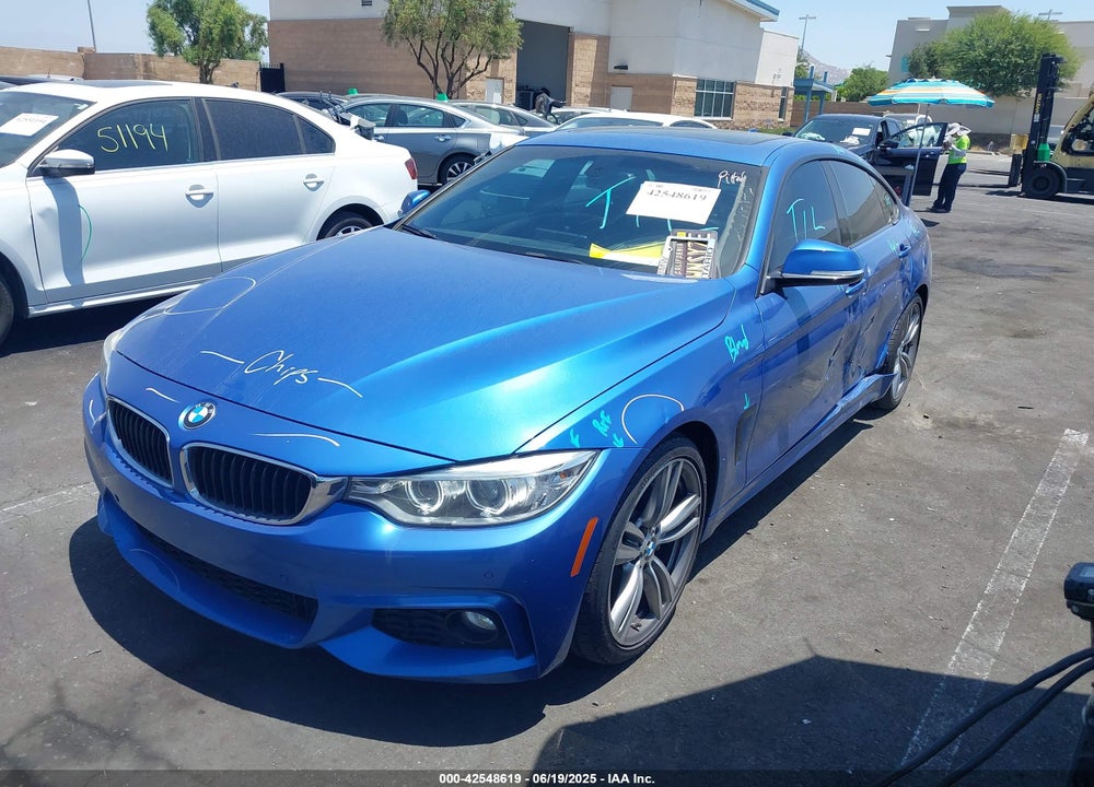 2016 BMW 435I GRAN COUPE VIN: WBA4B1C55GG242449