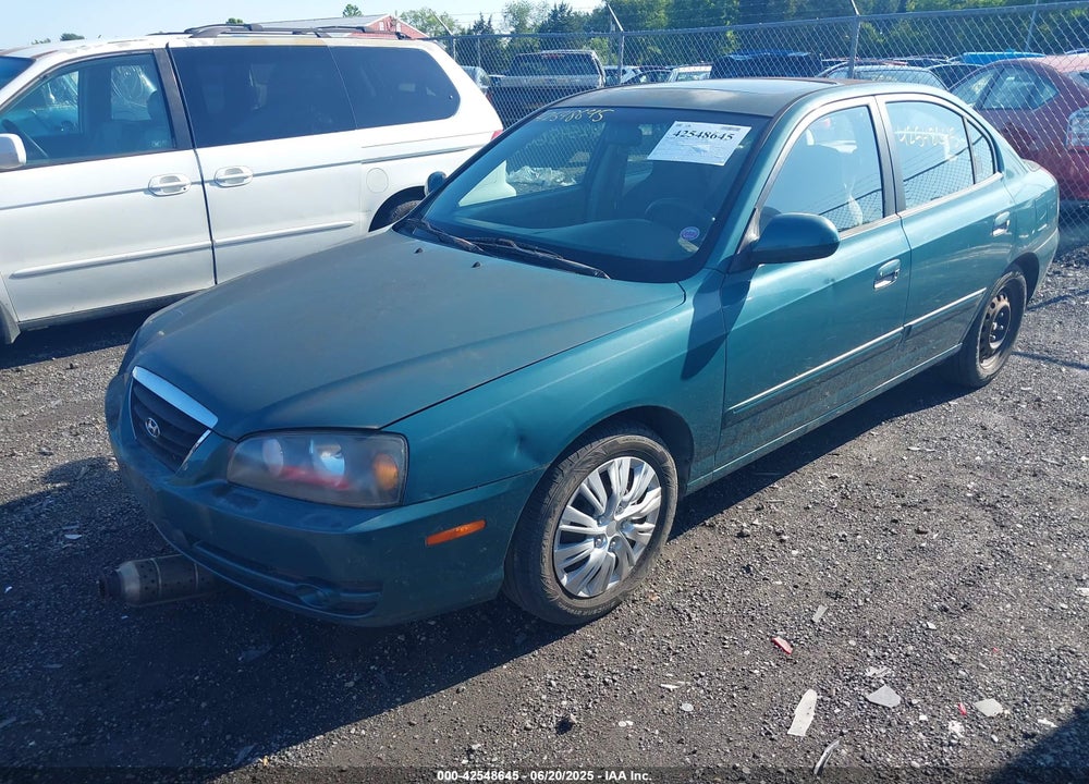 2006 HYUNDAI ELANTRA VIN: KMHDN46D76U358424