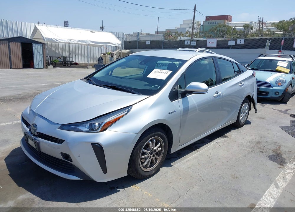 2021 TOYOTA PRIUS VIN: JTDKAMFU8M3150739