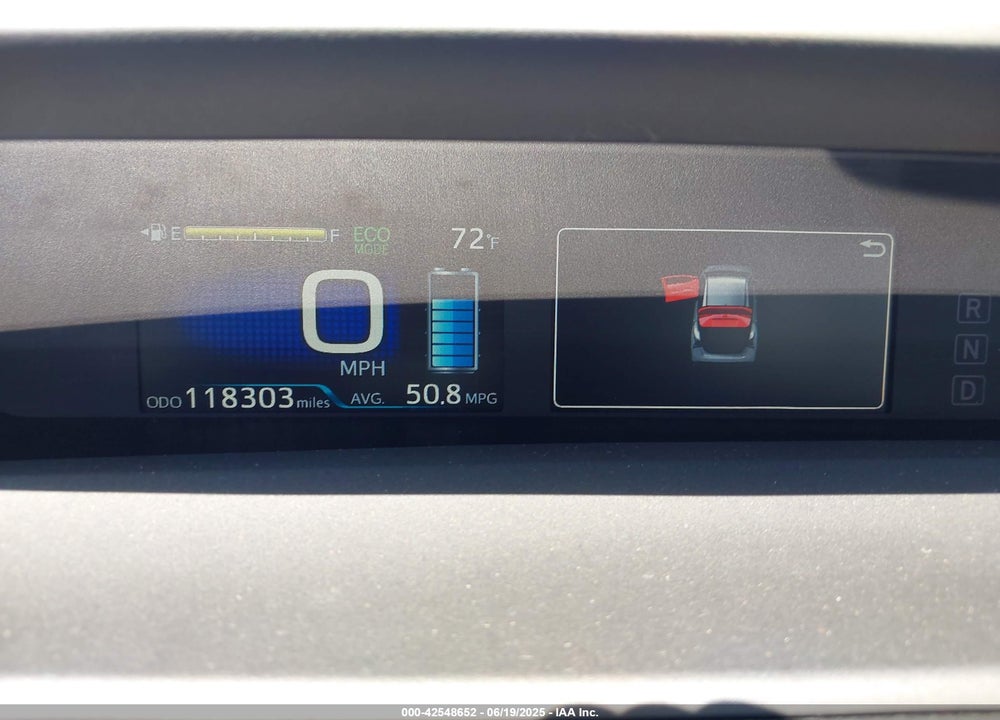 2021 TOYOTA PRIUS VIN: JTDKAMFU8M3150739