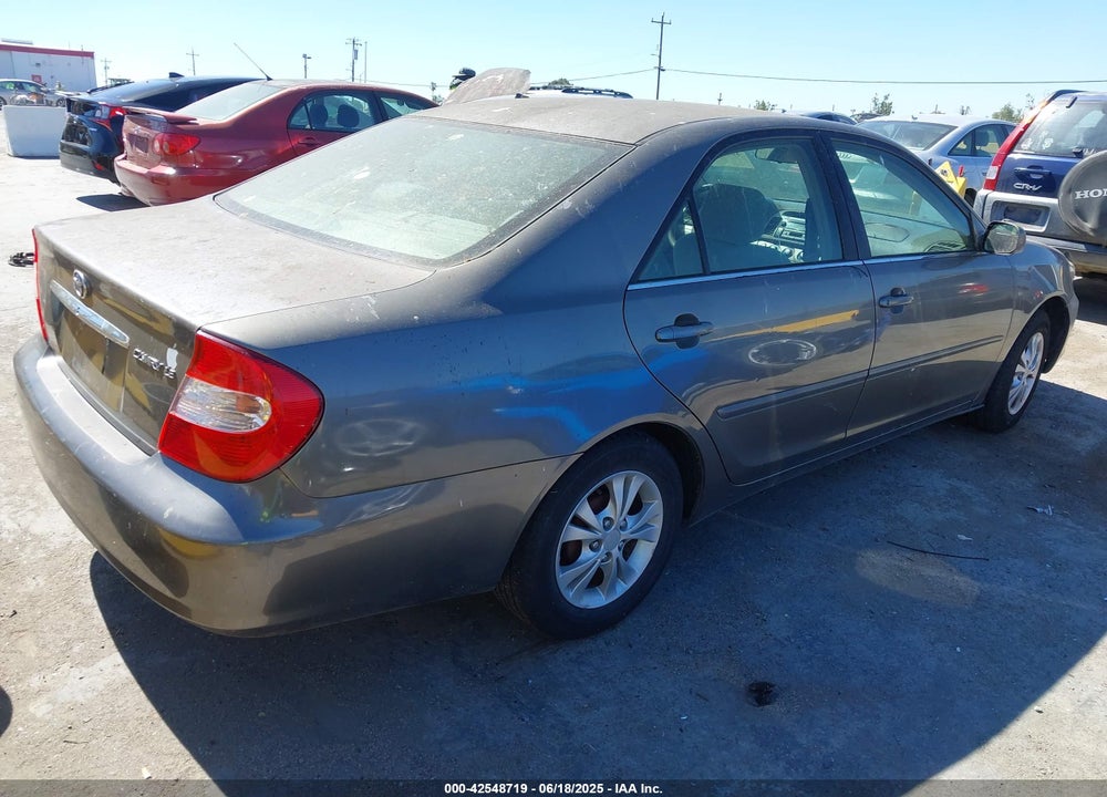 2004 TOYOTA CAMRY LE VIN: 4T1BE32K74U797691