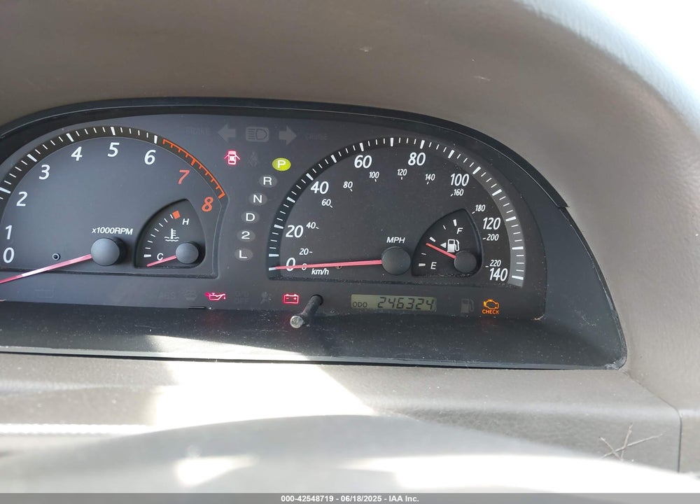 2004 TOYOTA CAMRY LE VIN: 4T1BE32K74U797691