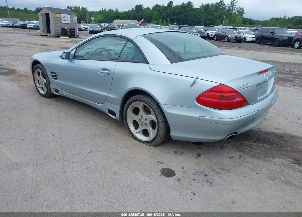 2004 MERCEDES-BENZ SL 500 VIN: WDBSK75F54F067493