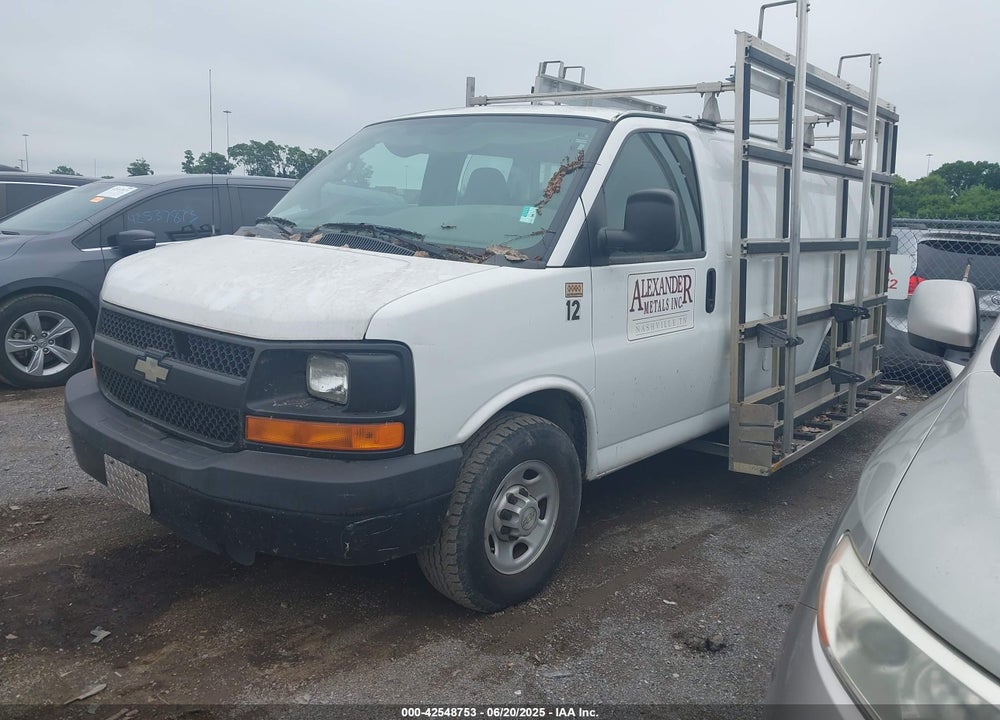 2007 CHEVROLET EXPRESS WORK VAN VIN: 1GCGG25V371174398