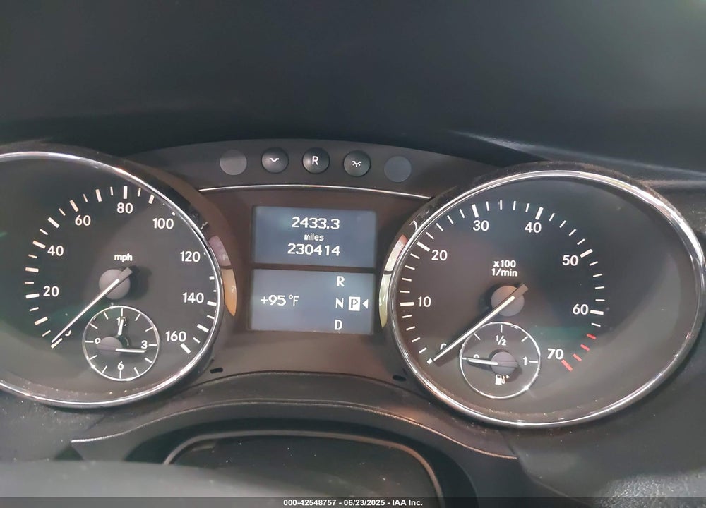 2006 MERCEDES-BENZ R 500 VIN: 4JGCB75E36A004479
