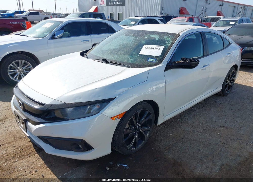 2020 HONDA CIVIC VIN: 19XFC2F88LE023645