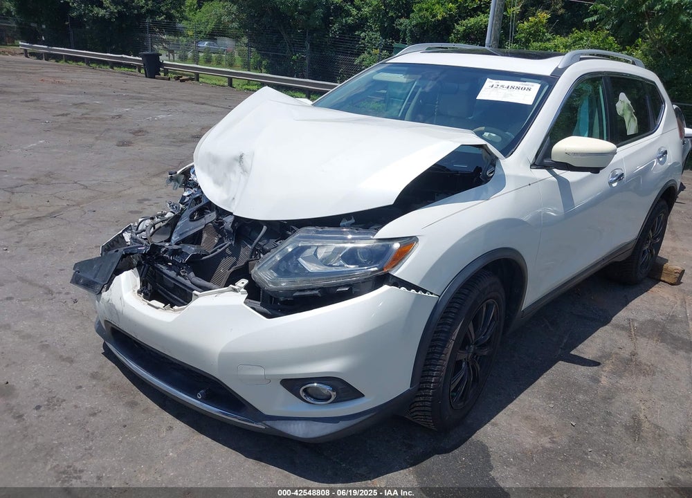 2015 NISSAN ROGUE SL VIN: 5N1AT2MV1FC847030