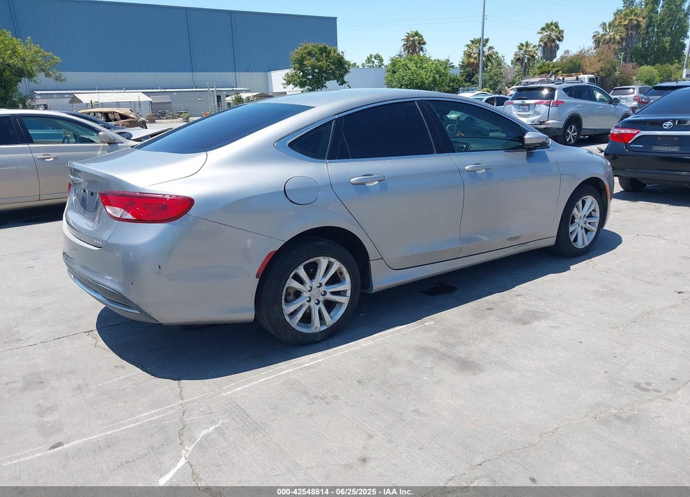 2016 CHRYSLER 200 LIMITED VIN: 1C3CCCAB5GN161113