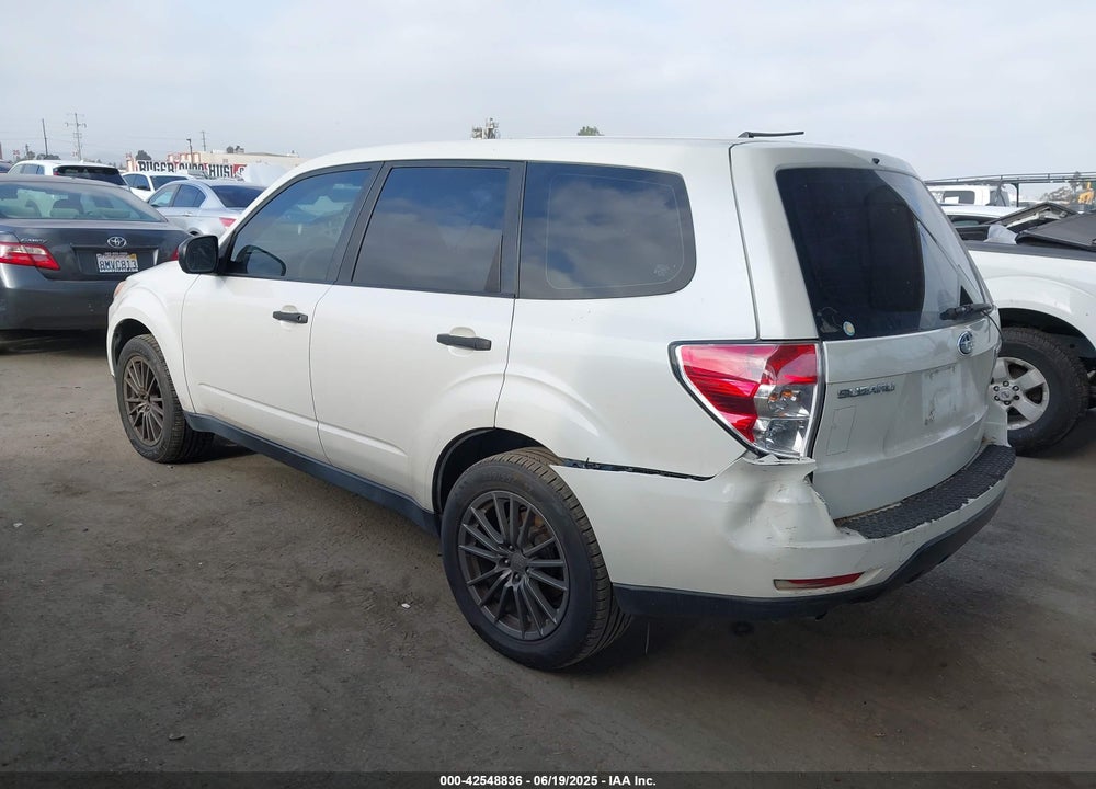 2009 SUBARU FORESTER 2.5X VIN: JF2SH61619H750496