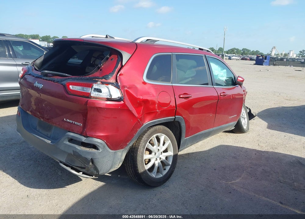 2016 JEEP CHEROKEE VIN: 1C4PJLDB8GW160935