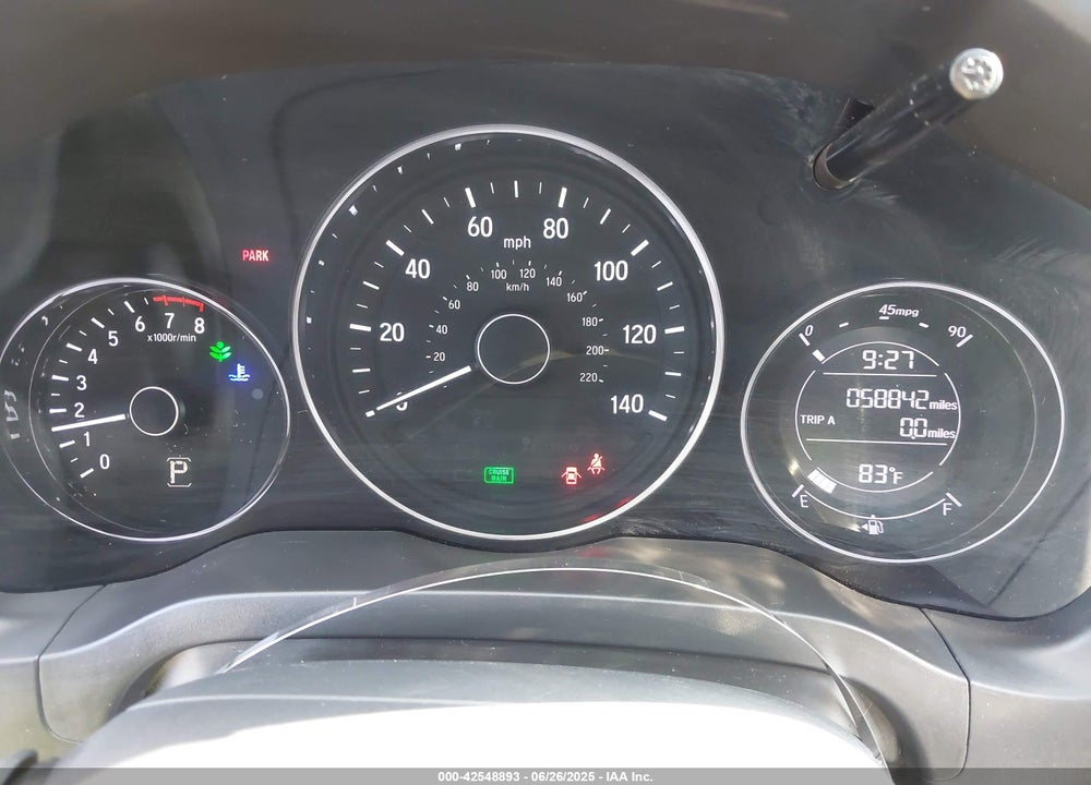 2021 HONDA HR-V VIN: 3CZRU5H33MM706593