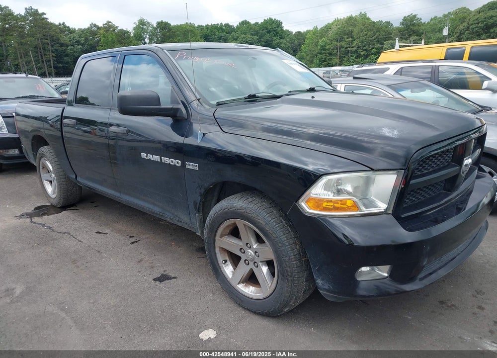 2012 DODGE RAM 1500 VIN: 1C6RD6KT1CS281120