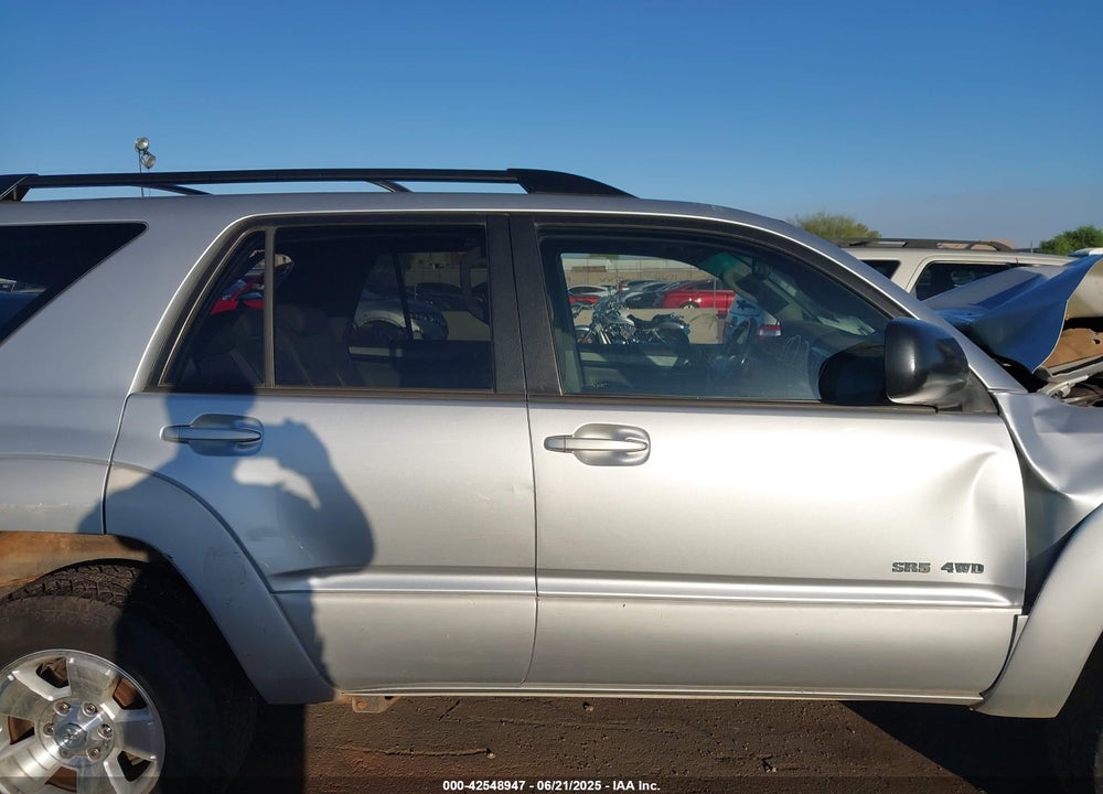 2005 TOYOTA 4RUNNER SR5 V8 VIN: JTEBT14R650050340