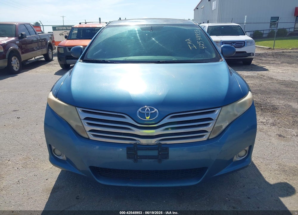 2010 TOYOTA VENZA BASE V6 VIN: 4T3ZK3BB6AU031297