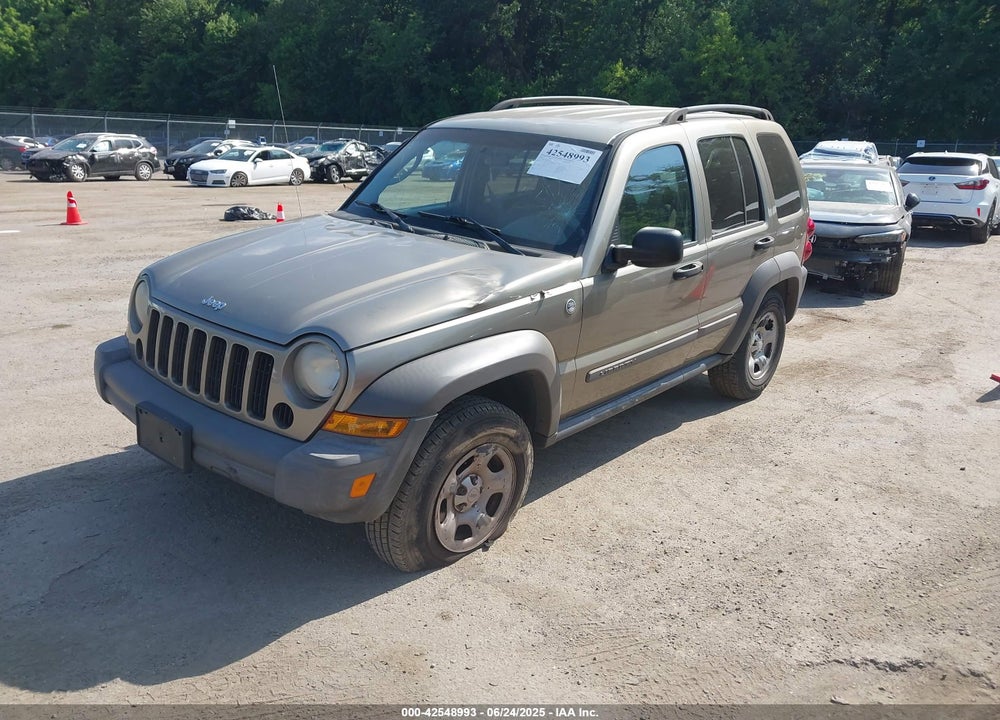 2007 JEEP LIBERTY VIN: 1J4GL48K57W701962