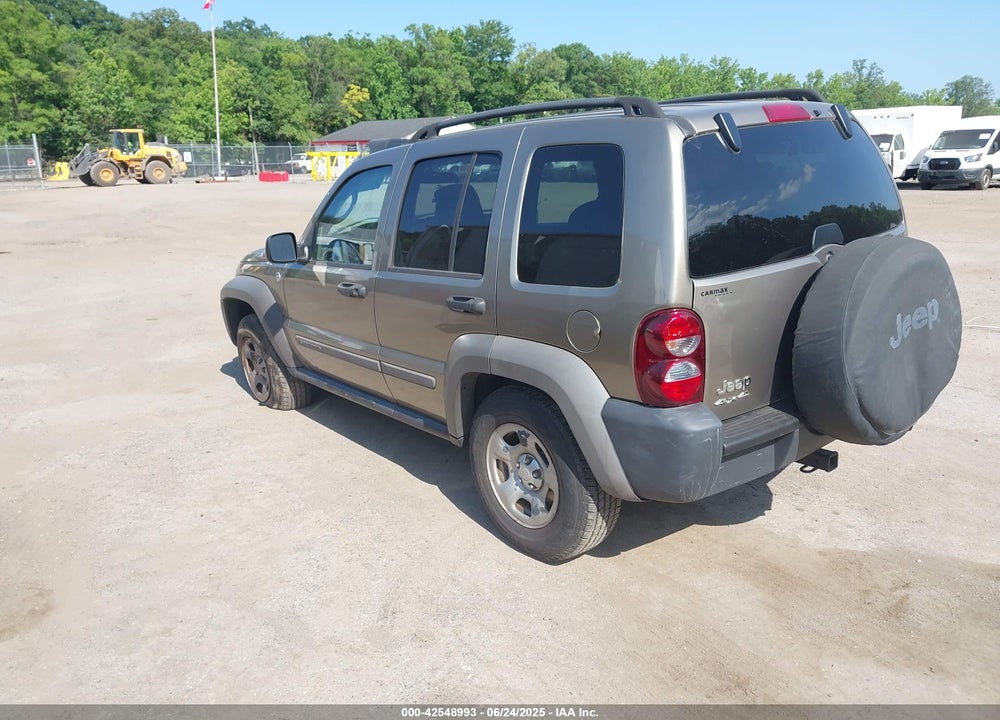 2007 JEEP LIBERTY VIN: 1J4GL48K57W701962