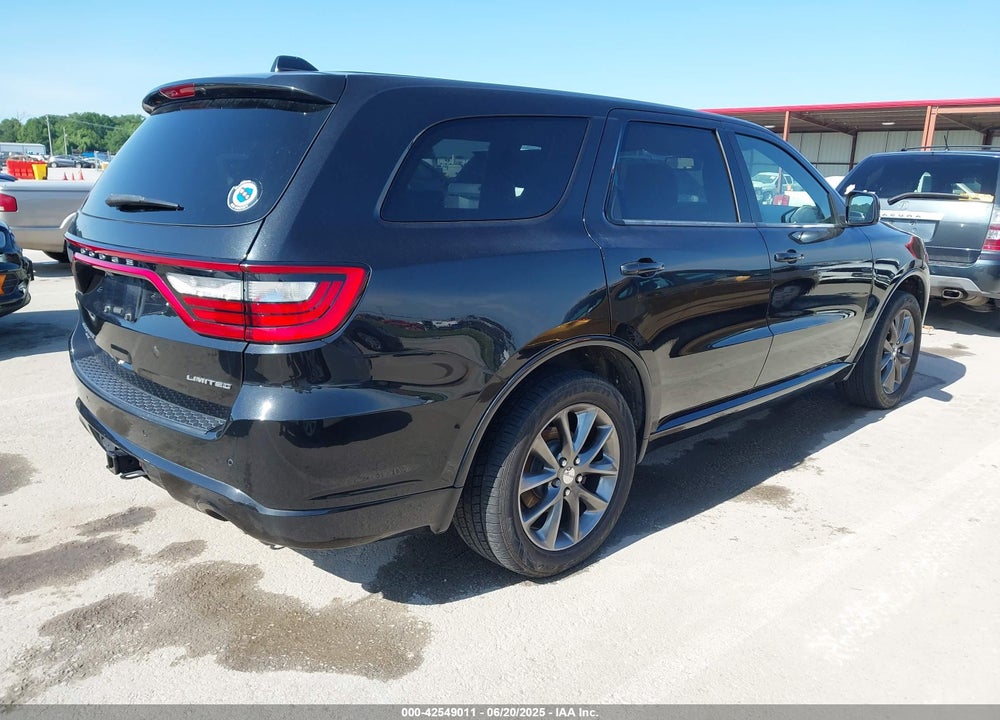 2015 DODGE DURANGO VIN: 1C4RDJDG5FC167938