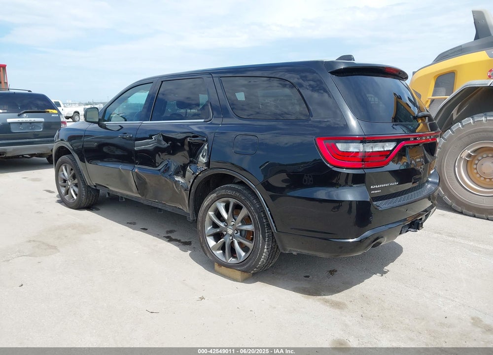 2015 DODGE DURANGO VIN: 1C4RDJDG5FC167938