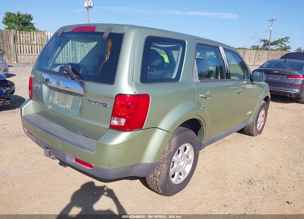 2008 MAZDA TRIBUTE S SPORT VIN: 4F2CZ96168KM01088