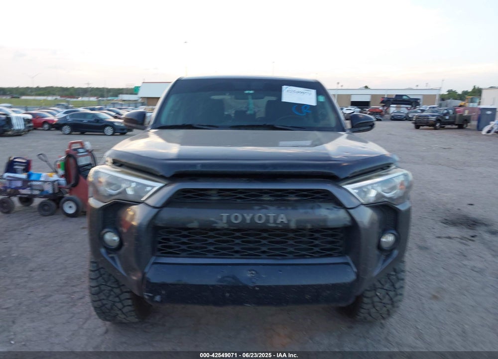 2017 TOYOTA 4RUNNER VIN: JTEBU5JR2H5419498