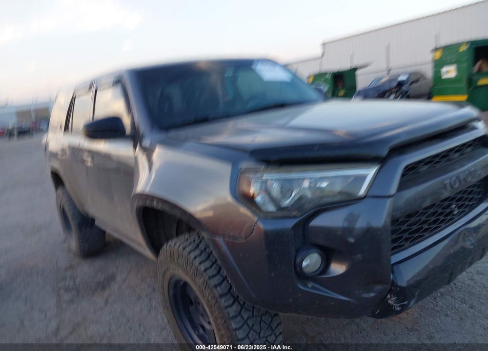 2017 TOYOTA 4RUNNER VIN: JTEBU5JR2H5419498