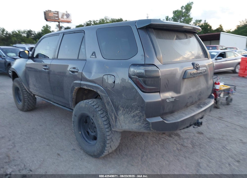 2017 TOYOTA 4RUNNER VIN: JTEBU5JR2H5419498