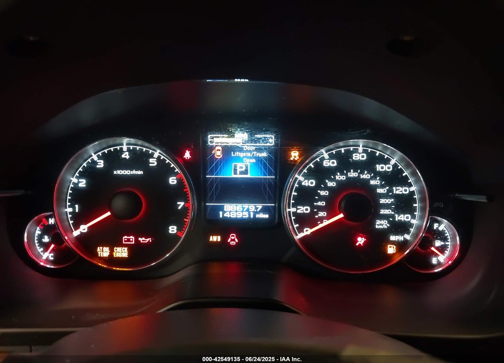 2014 SUBARU OUTBACK VIN: 4S4BRBKC9E3231370
