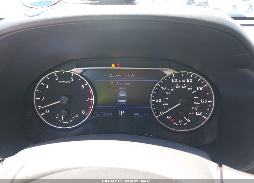 2024 NISSAN ALTIMA SR INTELLIGENT AWD VIN: 1N4BL4CW1RN313877