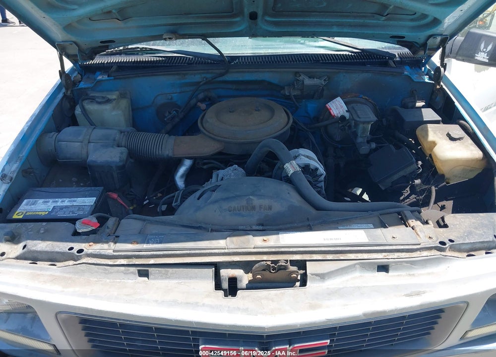 1995 GMC SIERRA C2500 VIN: 1GTFC24KXSE535481