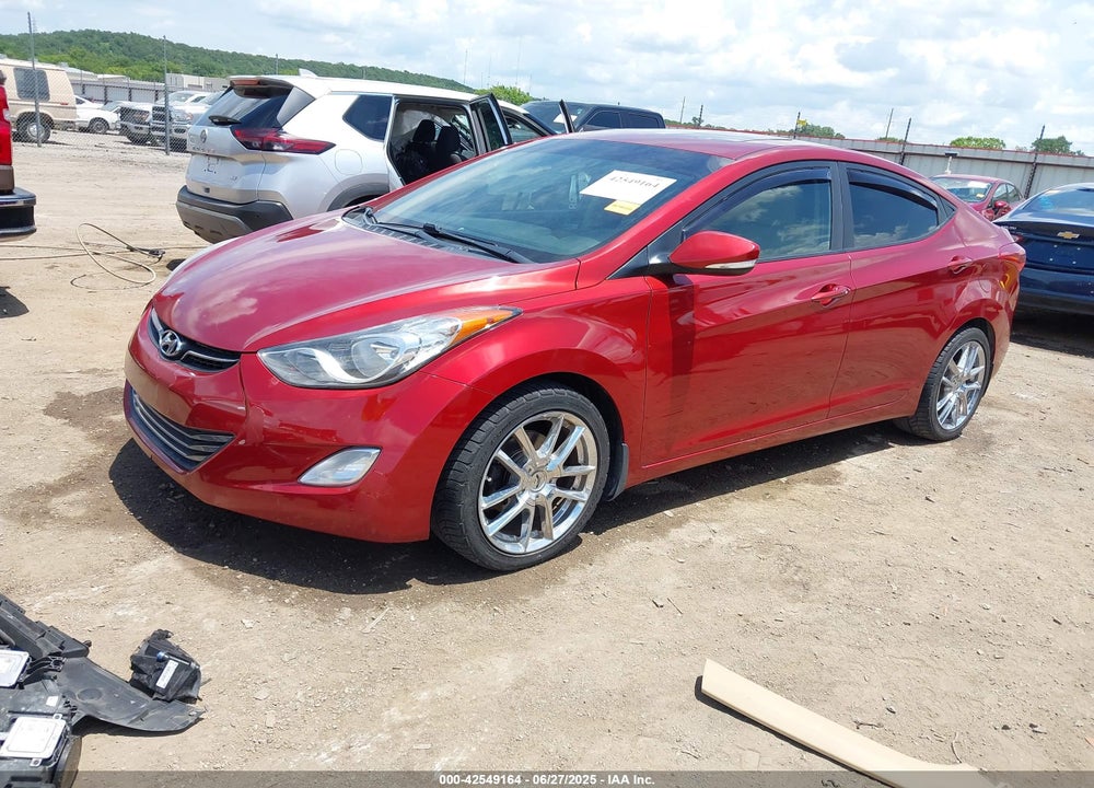2013 HYUNDAI ELANTRA LIMITED VIN: 5NPDH4AE2DH253891