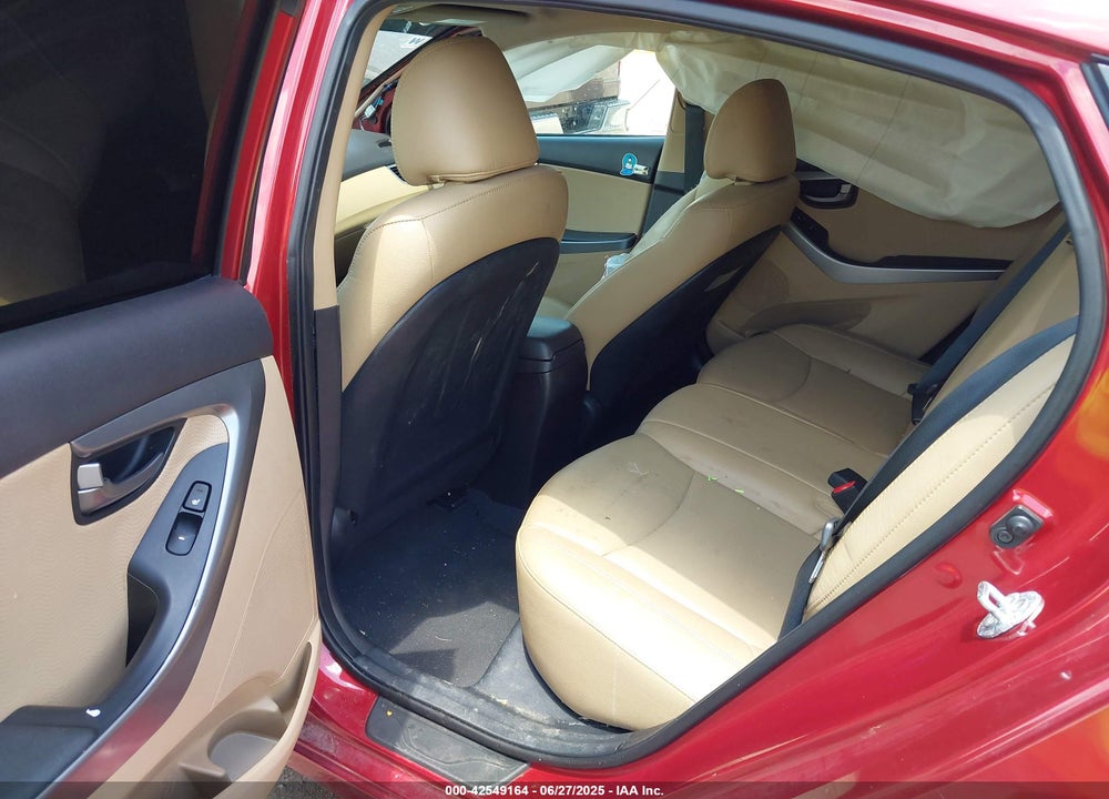2013 HYUNDAI ELANTRA LIMITED VIN: 5NPDH4AE2DH253891