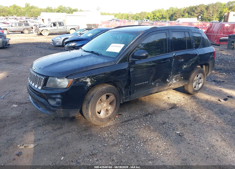 2016 JEEP COMPASS VIN: 1C4NJCEA2GD666544