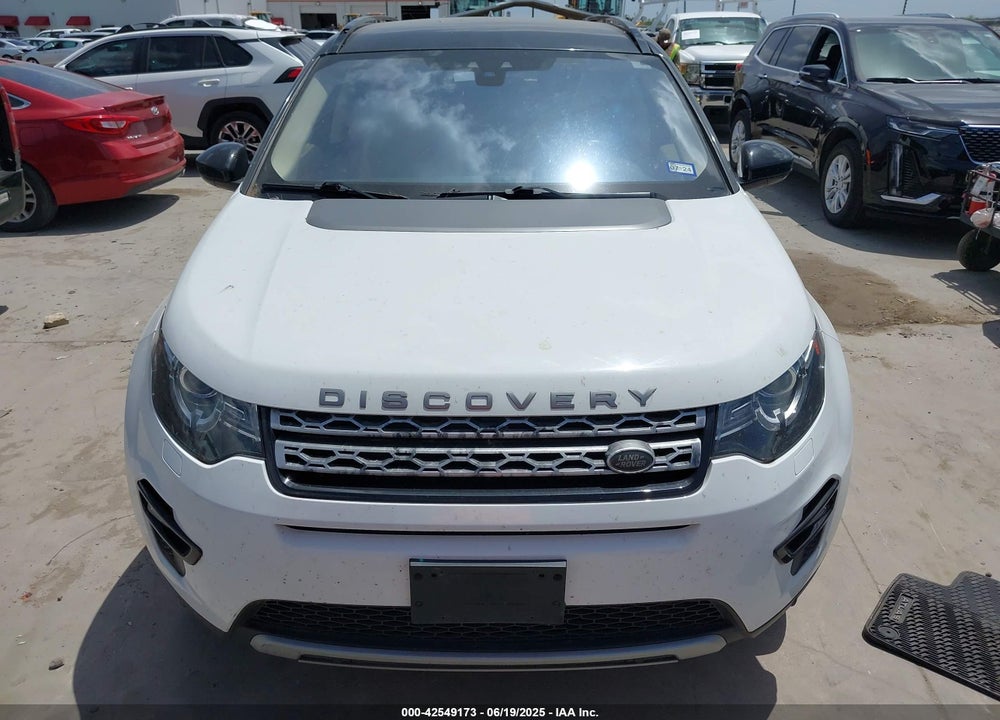 2017 LAND ROVER DISCOVERY SPORT HSE VIN: SALCR2BG7HH687248