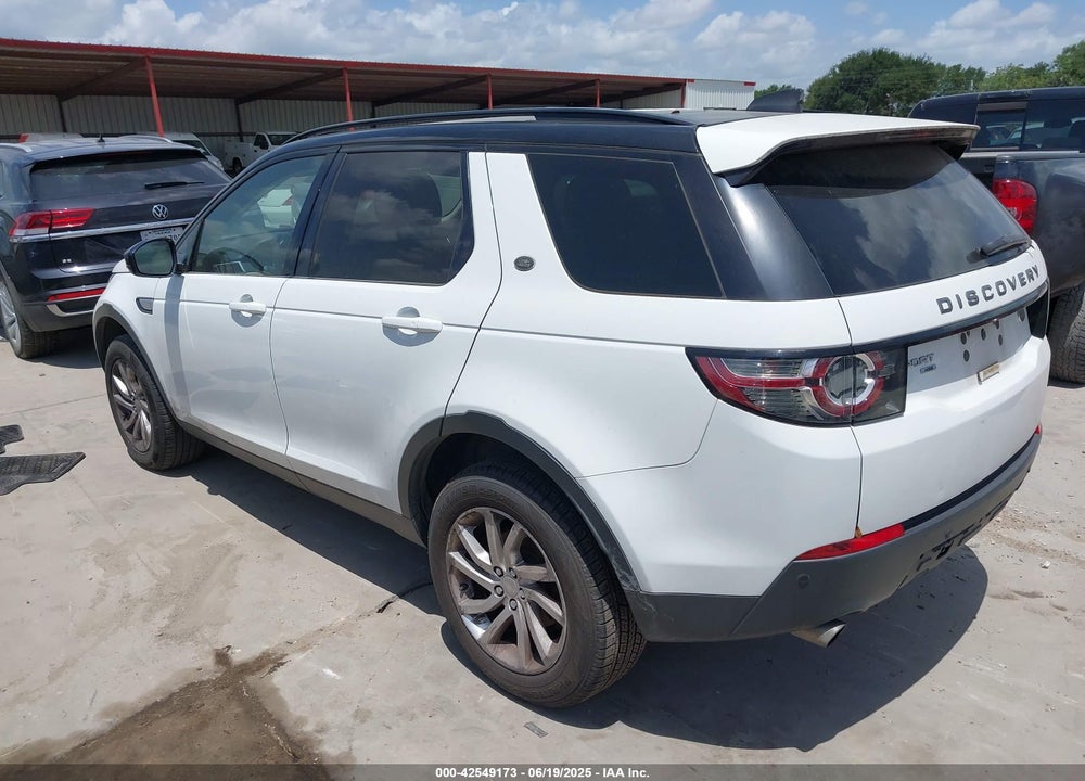 2017 LAND ROVER DISCOVERY SPORT HSE VIN: SALCR2BG7HH687248