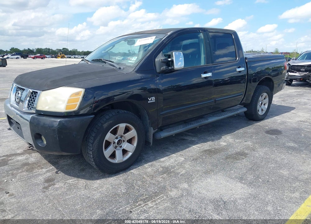 2004 NISSAN TITAN XE/SE/LE VIN: 1N6AA07B54N583681