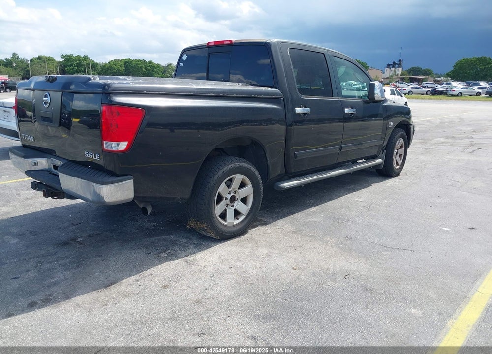 2004 NISSAN TITAN XE/SE/LE VIN: 1N6AA07B54N583681