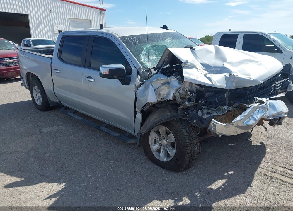 2021 CHEVROLET SILVERADO 1500 4WD  SHORT BED LT VIN: 1GCUYDED1MZ244772