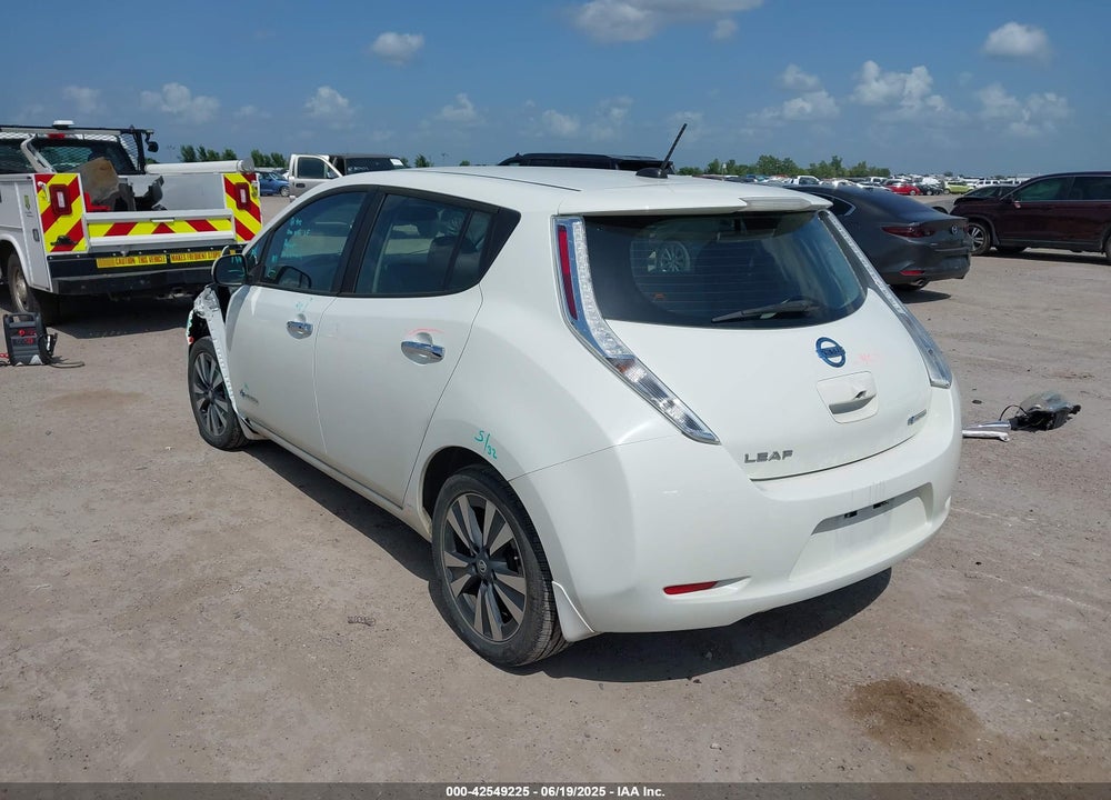 2016 NISSAN LEAF VIN: 1N4BZ0CPXGC306709