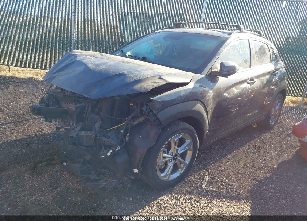 2022 HYUNDAI KONA VIN: KM8K3CAB6NU758292