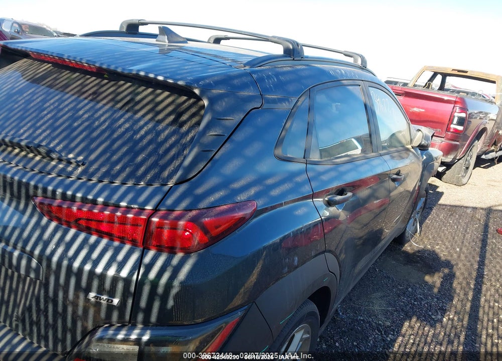2022 HYUNDAI KONA VIN: KM8K3CAB6NU758292