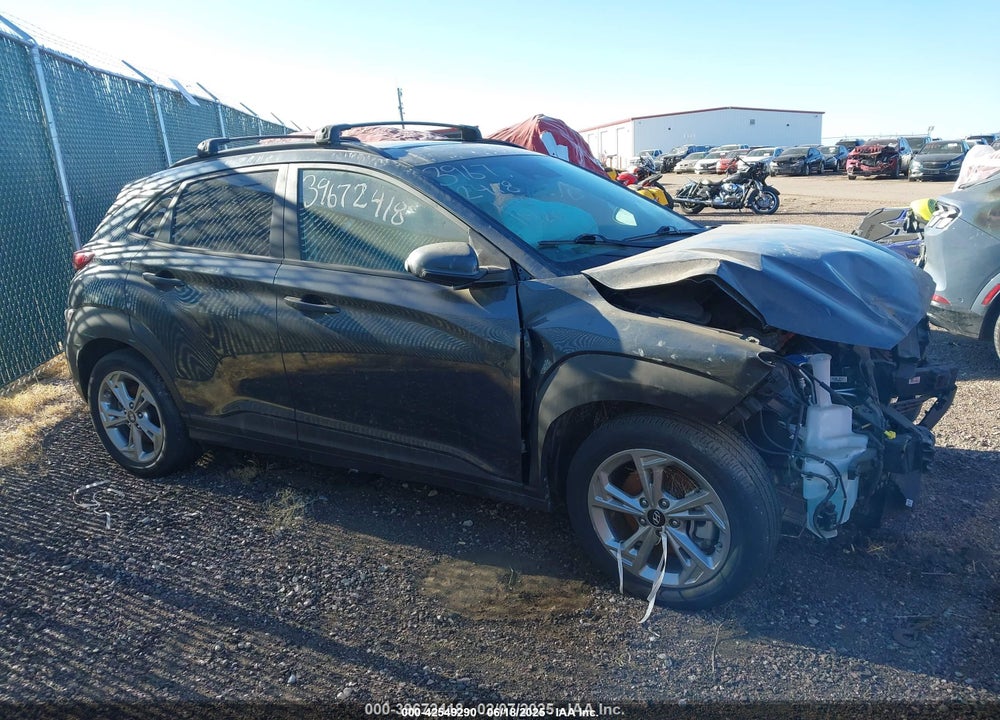 2022 HYUNDAI KONA VIN: KM8K3CAB6NU758292