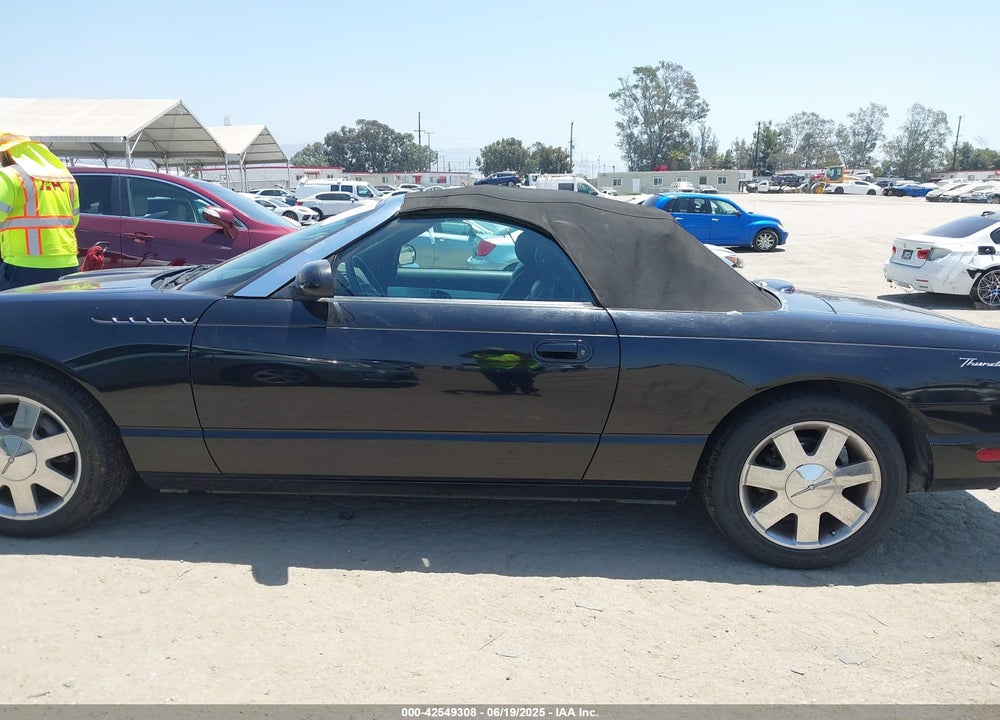 2002 FORD THUNDERBIRD VIN: 1FAHP60A52Y128920