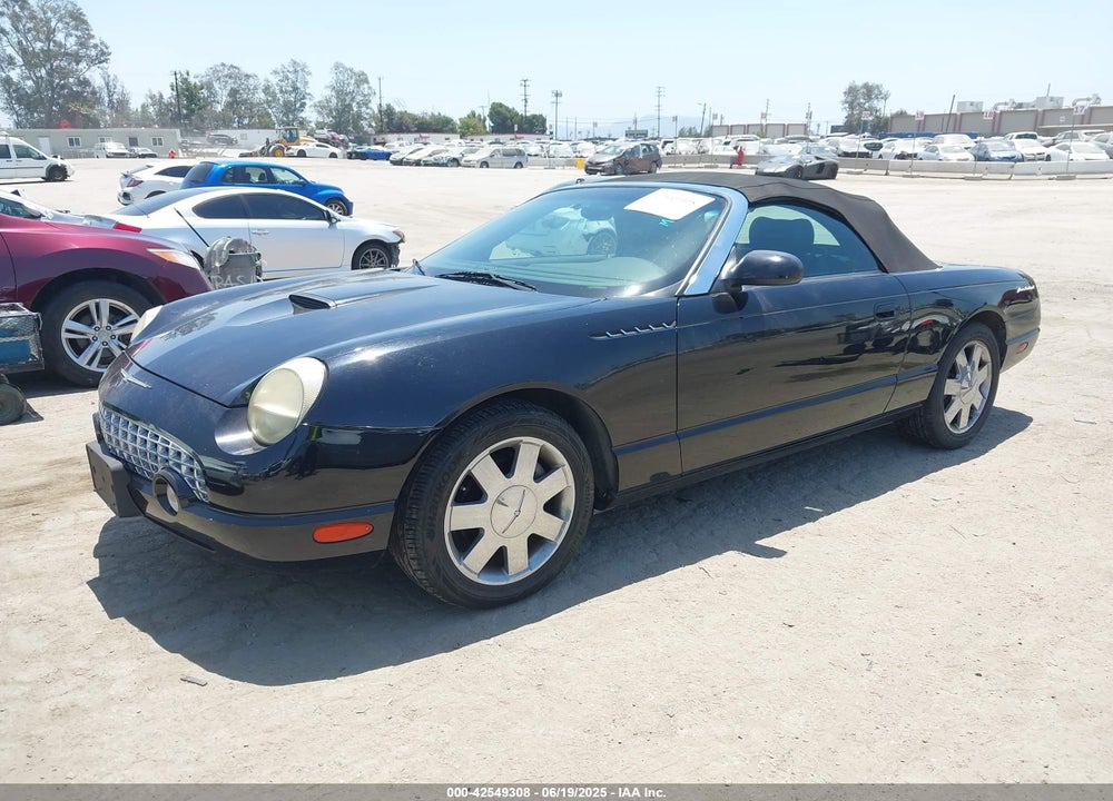 2002 FORD THUNDERBIRD VIN: 1FAHP60A52Y128920