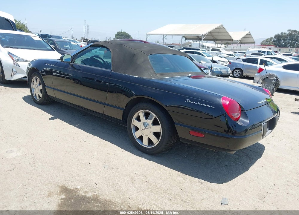2002 FORD THUNDERBIRD VIN: 1FAHP60A52Y128920