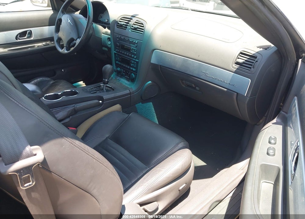 2002 FORD THUNDERBIRD VIN: 1FAHP60A52Y128920
