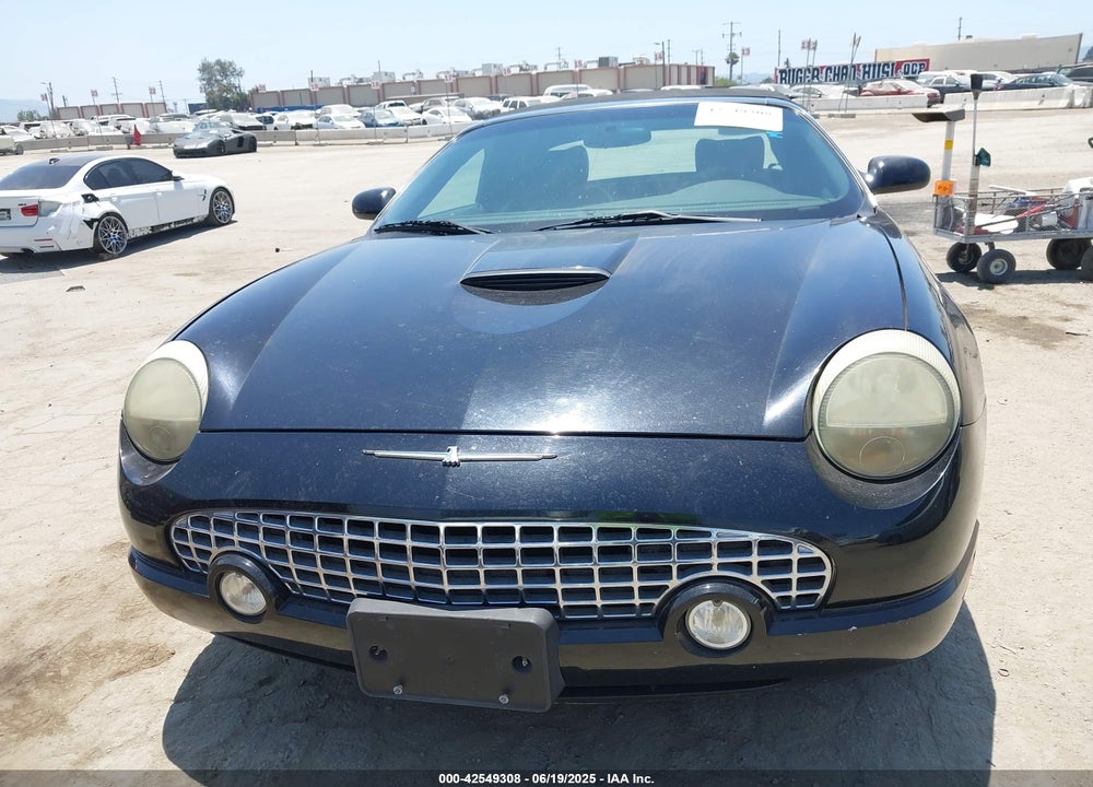 2002 FORD THUNDERBIRD VIN: 1FAHP60A52Y128920