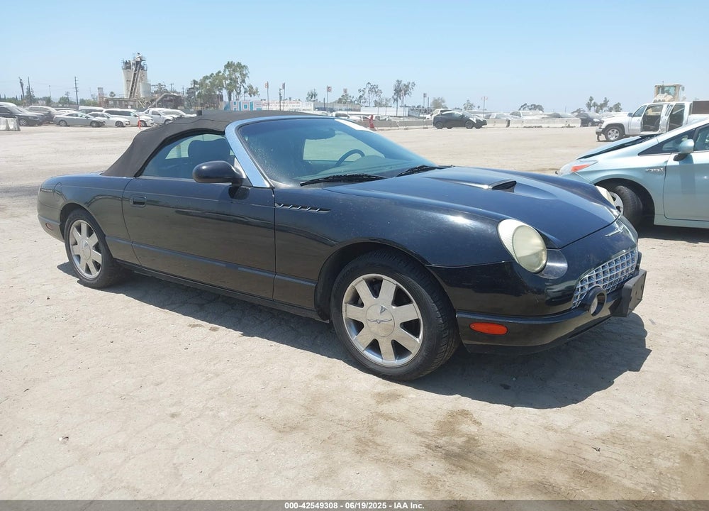 2002 FORD THUNDERBIRD VIN: 1FAHP60A52Y128920