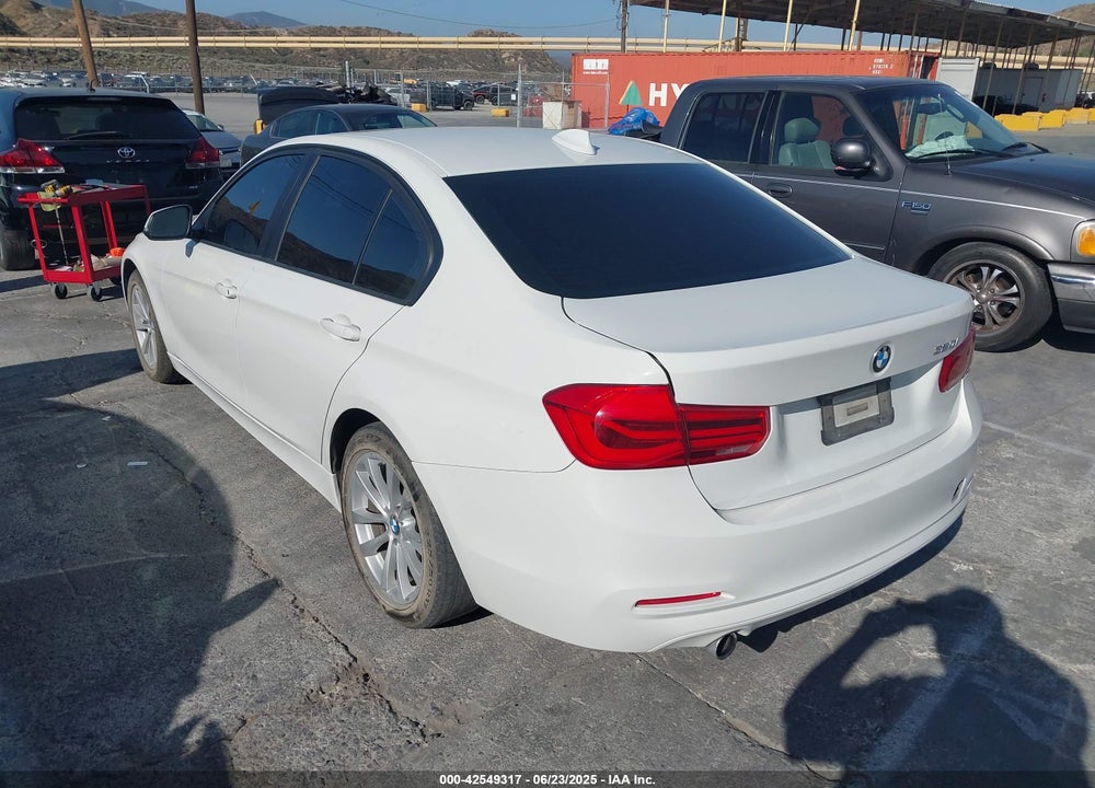 2018 BMW 3 SERIES VIN: WBA8E1G54JNU92464