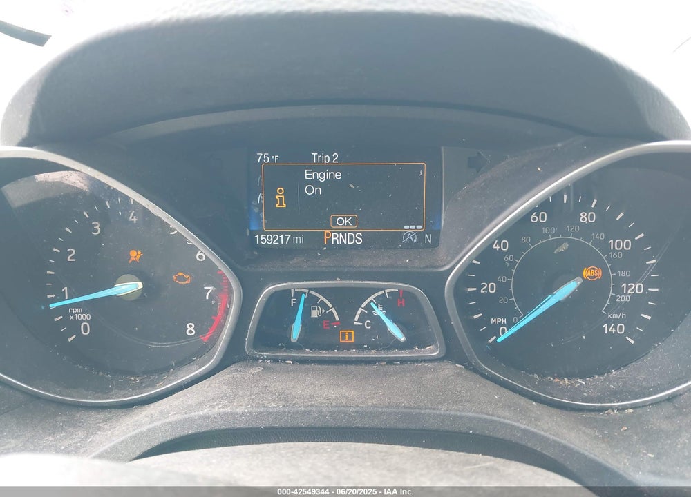 2017 FORD ESCAPE VIN: 1FMCU9J95HUC70103